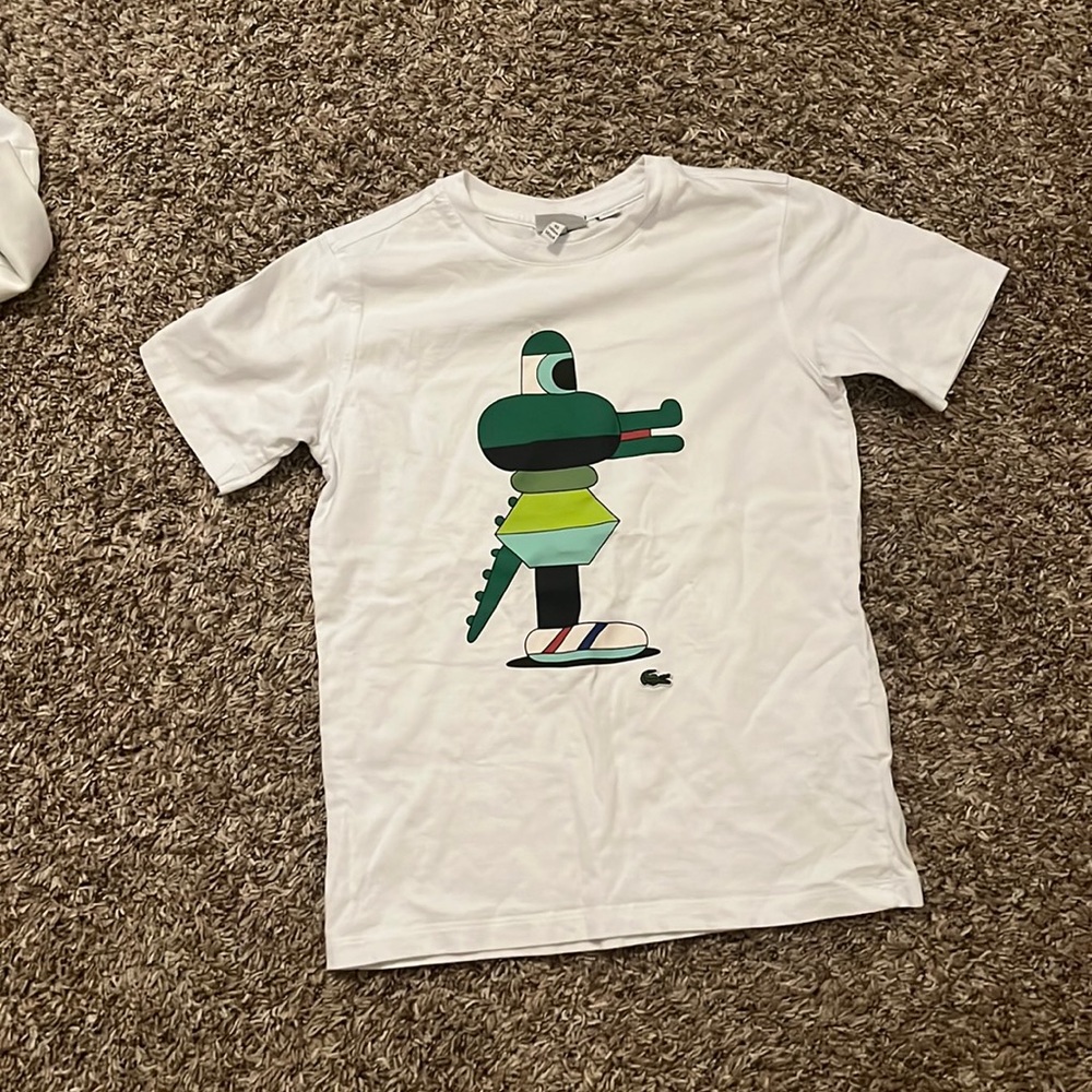 Lacoste shirt size 10 in kids